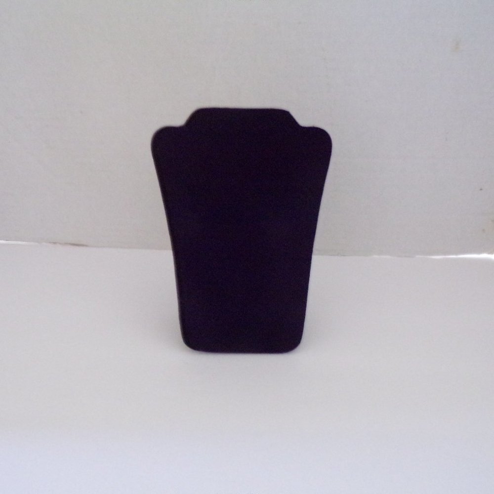 Black Felt Necklace Display Stand
